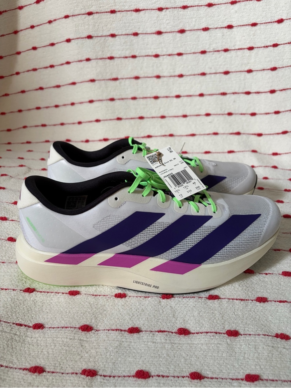 Adidas Adizero EVO SL Men’s Running Shoe Size 13 NWT - Picture 3 of 6
